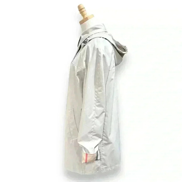 Burberry Women's Camel Hair Wool Removable Winter Liner Tan Trench Coat Size 14 - Picture 3 of 16